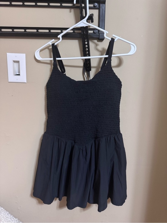 JoyLab Dresses & Skirts - Smocked Black Athletic Dress